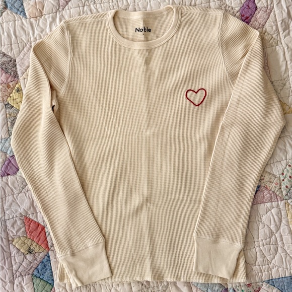Noble Tops - Noble Adult Organic Waffle Top | L